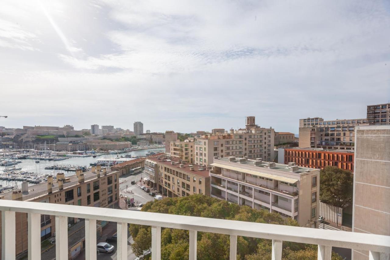 Apartamento Le Saint Jean - Appt Avec Vue Sur Lentree Du Vieux Port Marsella Exterior foto