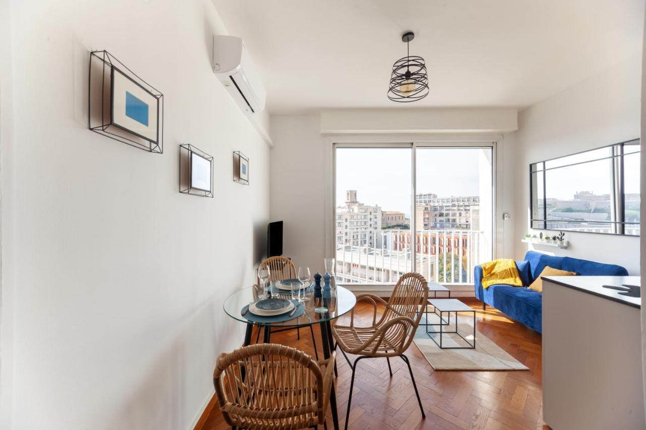 Apartamento Le Saint Jean - Appt Avec Vue Sur Lentree Du Vieux Port Marsella Exterior foto